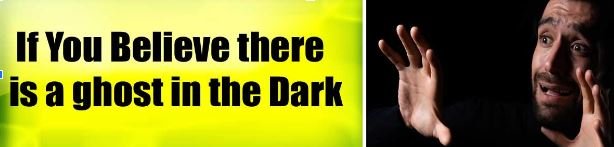 belief in the presence of the ghost